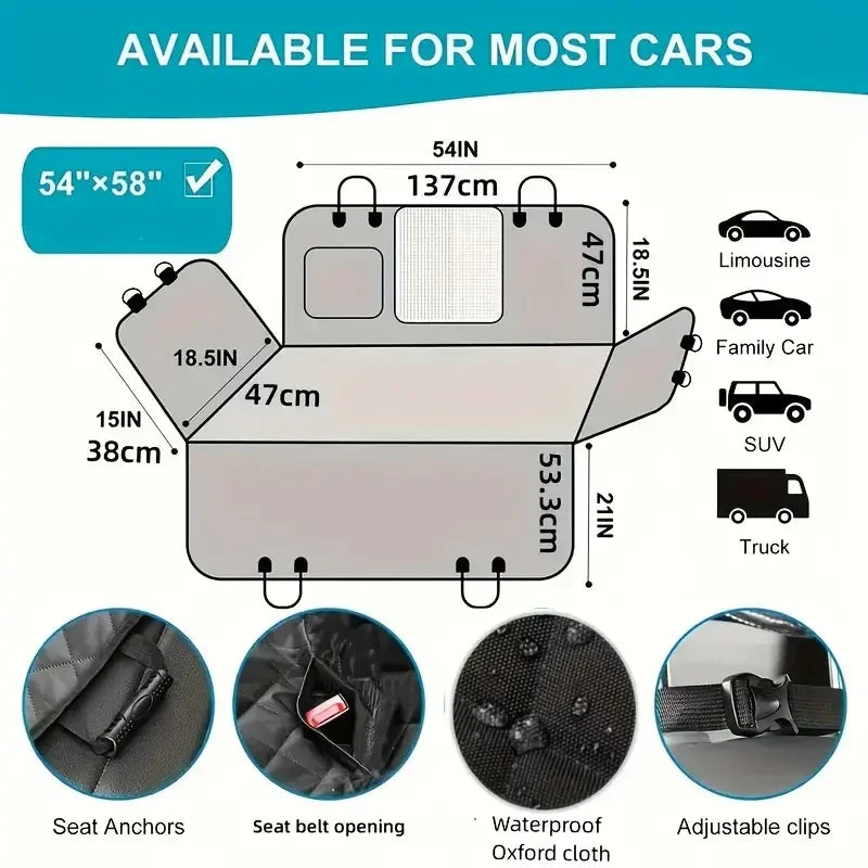 Car Seat Cover for Pets