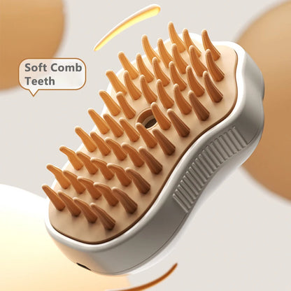 Steamy Pet Dog/Cat Brush