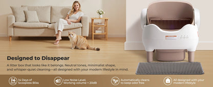 Automatic Self Cleaning Litter Box