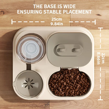 Fully Automatic Cat Food and Water Dispenser