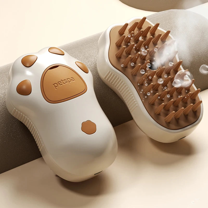 Steamy Pet Dog/Cat Brush