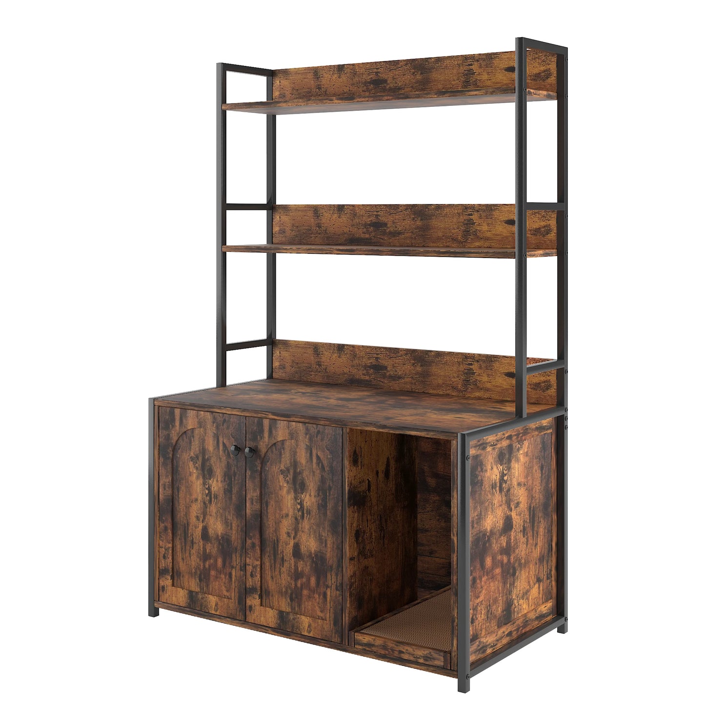 Wooden Cat Litter Enclosure Furniture