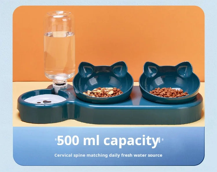 Pet Bowls With Water Bowl