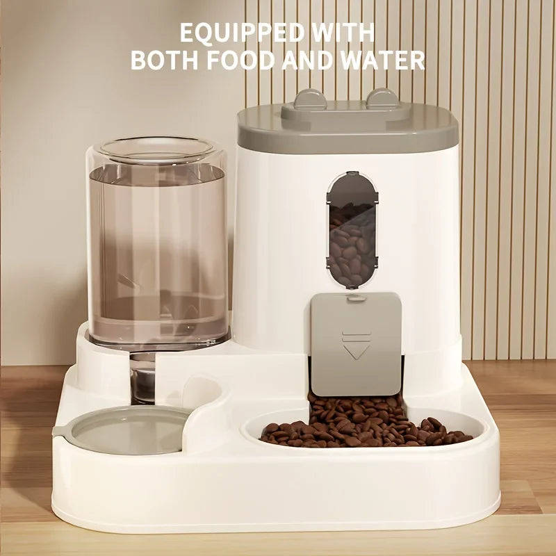 Fully Automatic Cat Food and Water Dispenser