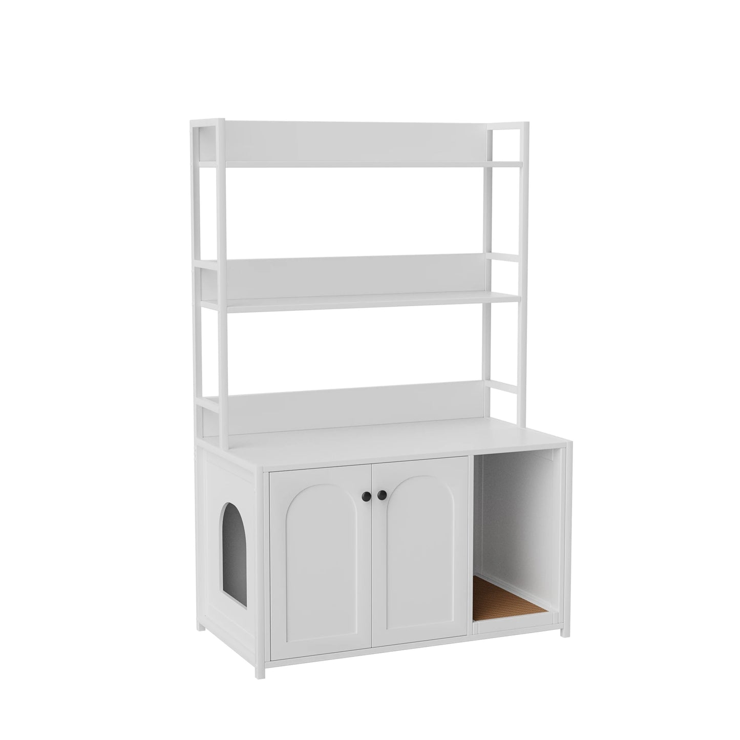 Wooden Cat Litter Enclosure Furniture