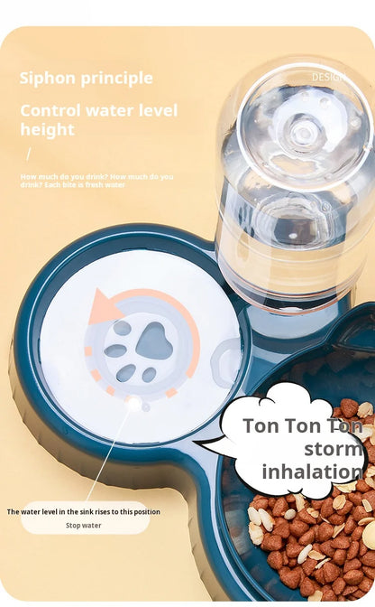 Pet Bowls With Water Bowl