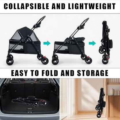 Pet Stroller For Dogs And Cats