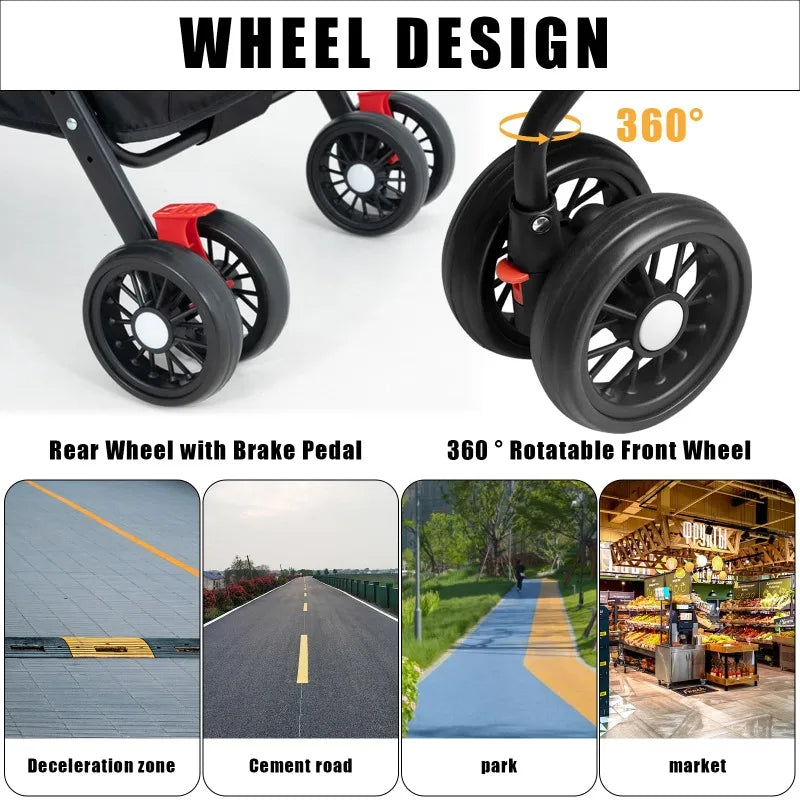 Pet Stroller For Dogs And Cats