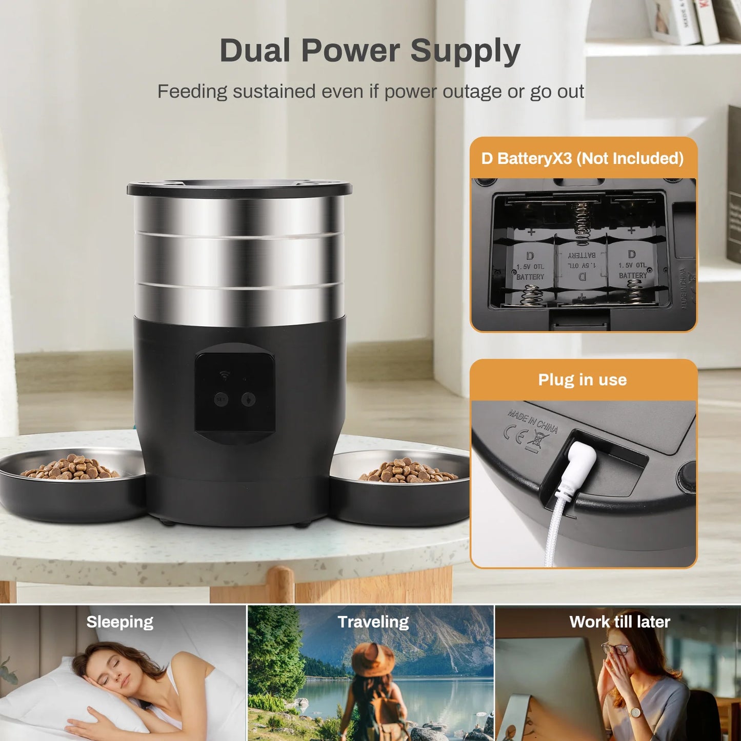 WiFi Automatic Cat Feeder