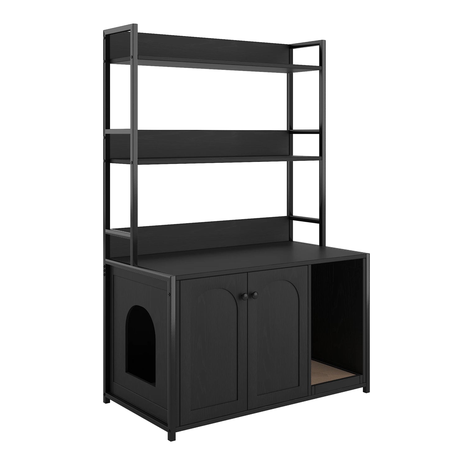 Wooden Cat Litter Enclosure Furniture