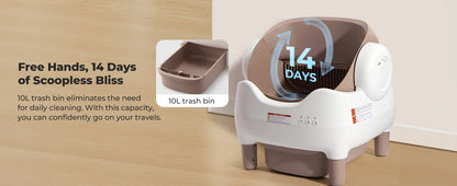 Automatic Self Cleaning Litter Box