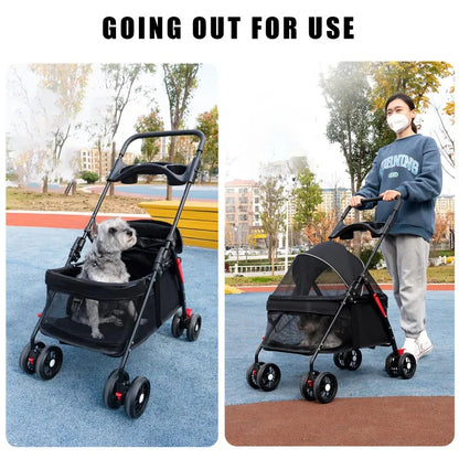 Pet Stroller For Dogs And Cats