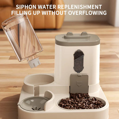 Fully Automatic Cat Food and Water Dispenser