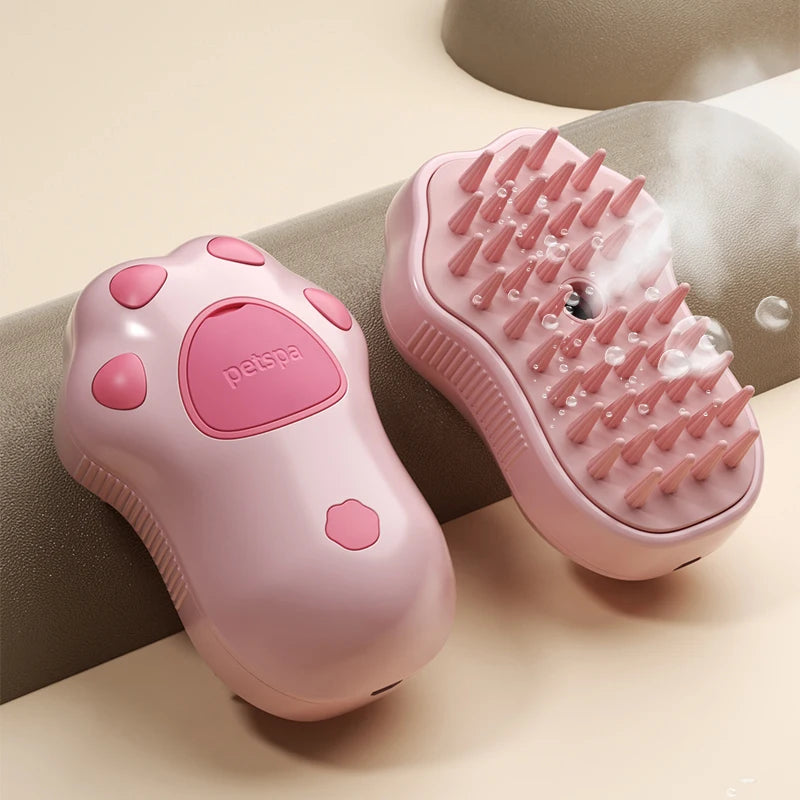 Steamy Pet Dog/Cat Brush