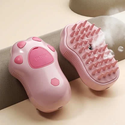 Steamy Pet Dog/Cat Brush