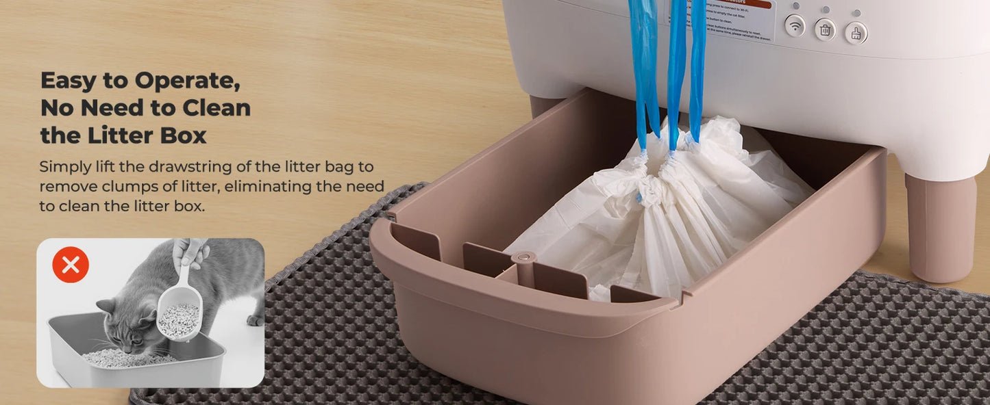 Automatic Self Cleaning Litter Box