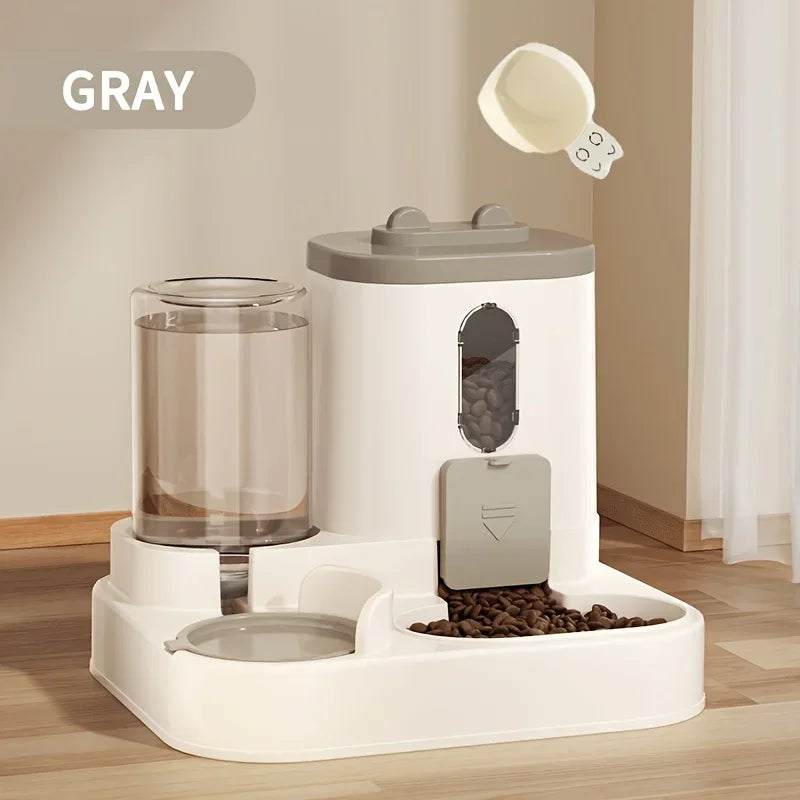 Fully Automatic Cat Food and Water Dispenser
