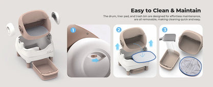 Automatic Self Cleaning Litter Box